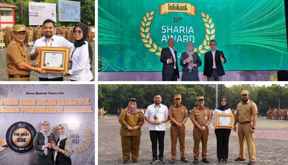 BPRS Patriot Raih Penghargaan Golden Champion Sharia Financial Institution Dalam Ajang Infobank 13th Sharia Award